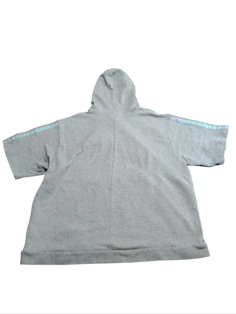 Adidas Mens Donovan Mitchell Short Sleeve Hoodie with Pastel Shoulder Stripes XL